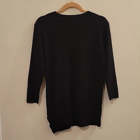 Style‎ & Co. V-neck ribbed sweater Cold Weather Modern Casual - Picture 6 of 10